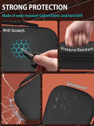 NBCP Switch 2 Carrying Case: Storage Bag compatible with Nintendo Switch 2 - Odor-Free Hard Shell Case with 8 Game Card Slots, Protective Travel Messenger Bag for Switch 2 Console and Accessories - Image 4