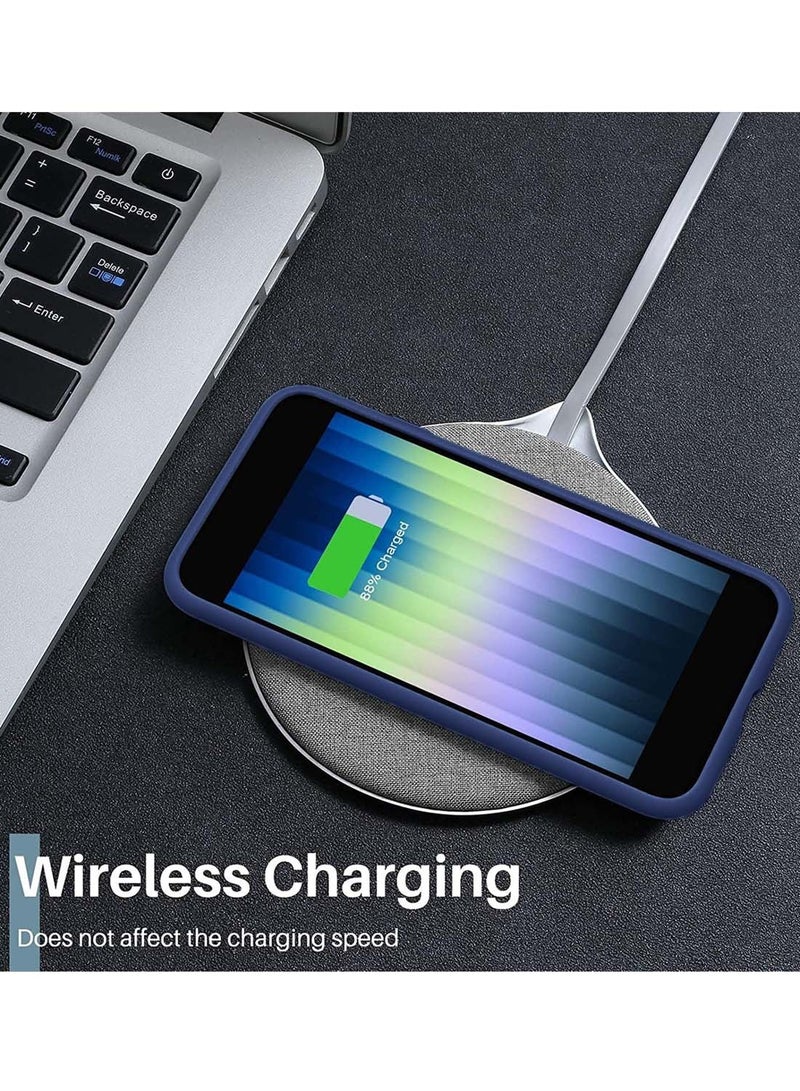 دبليو تيك Xiaomi Poco X3 4G 2021 / Poco X3 Pro 4G 2020 غطاء خلفي ناعم وشفاف من مادة TPU سيليكون رفيع للغاية للهاتف مطلي بالكهرباء - أزرق - Image 3