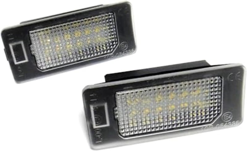 Wivplex 2x LED License Plate Light for Audi Models and Porsche Cayenne - White Canbus - Image 1