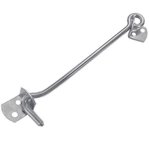 Atlantic Stainless Steel Gate Hook 5 Inch X 6 mm(Total Length 12.5cm Matt Finish) -Pack of 12 Pcs - Image 2