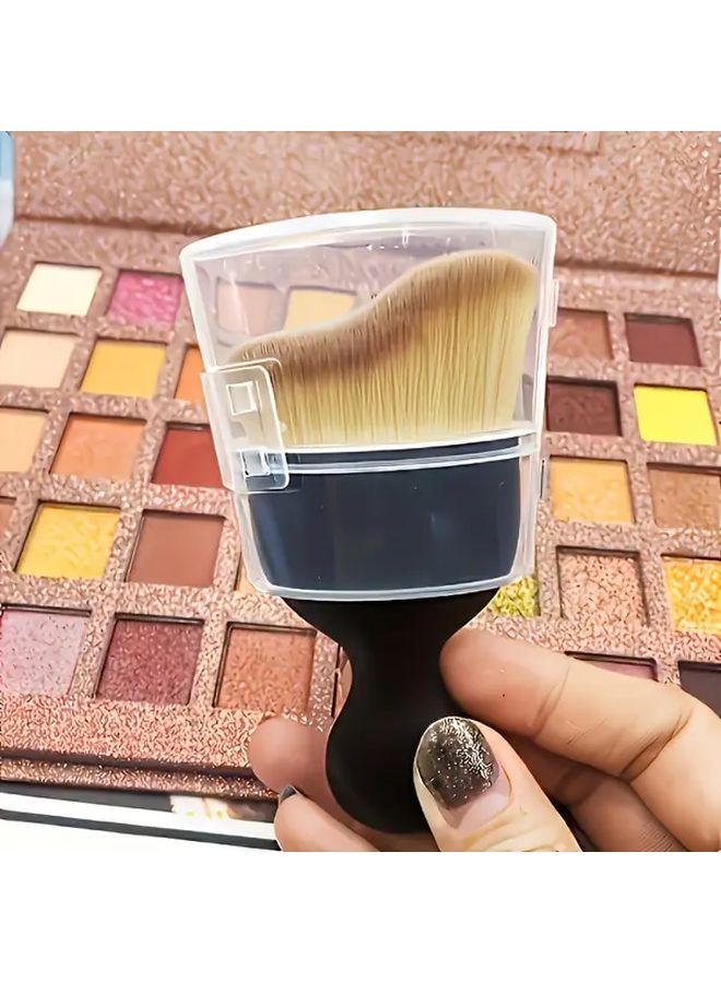 1pc Black Soft Bristle Detail Brush Car Interior Vent Cleaning Tool Handheld Dust Remover ABS Resin Material No Battery Needed - Image 3