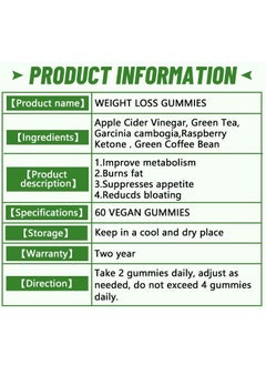 Daynee weight loss gummies keto ACV slimming product Apple gummy  - Image 2