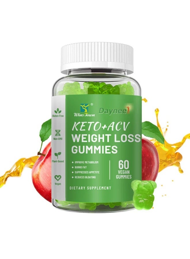 Daynee weight loss gummies keto ACV slimming product Apple gummy - Image 1