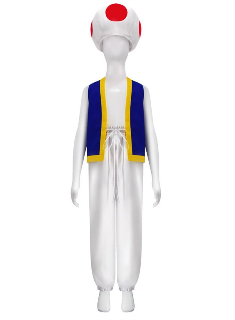 Super Mario Bros cosplay Mario Movie Tonobio Stage Dress Up Costume - Image 1