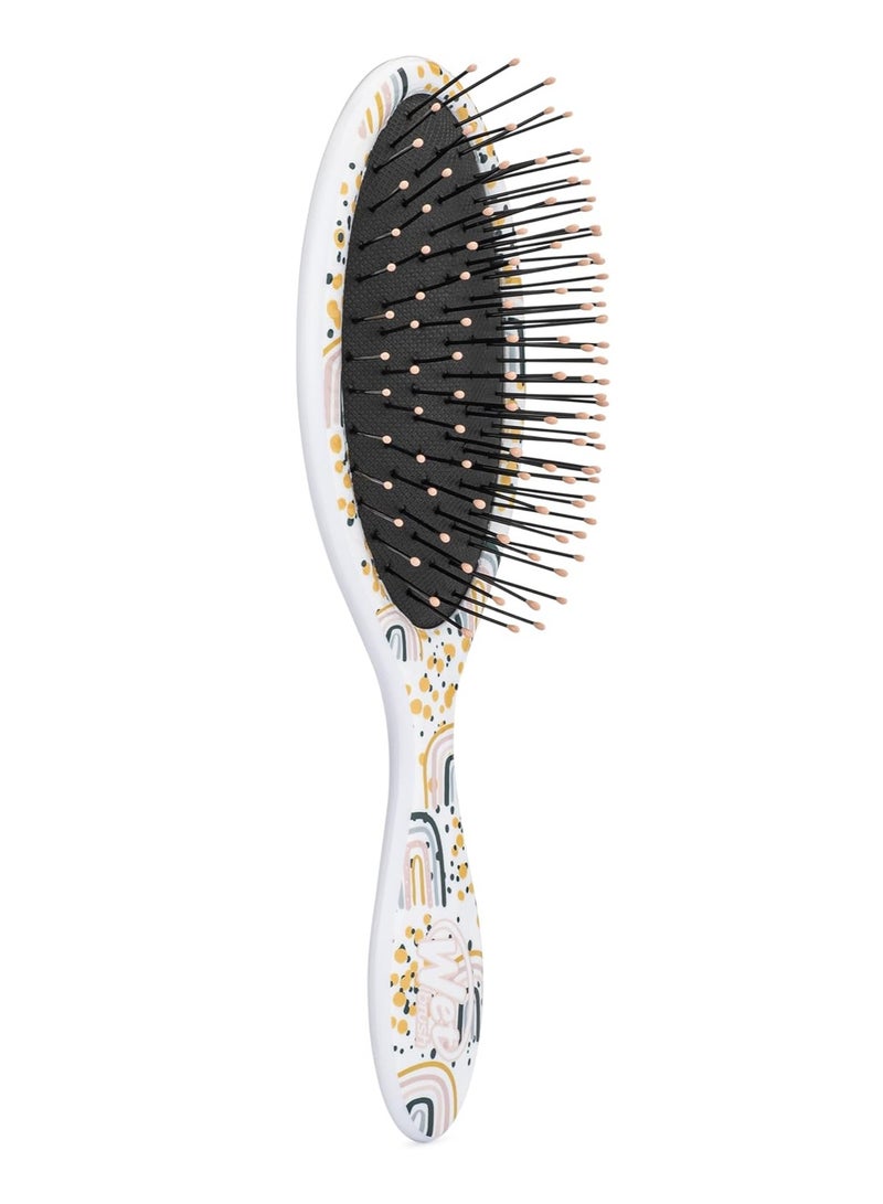 Wet Brush Kids Detangler Hair Brushes - Rainbows Midi Detangling With Ultra-Soft Intelliflex Bristles Glide Through Tangles Ease Pain-Free Comb For All Types - Image 1