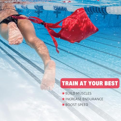 Proberos® Swim Parachute, Swim Training Equipment for Resistance Training, Swim and Pool Accessory - Image 5