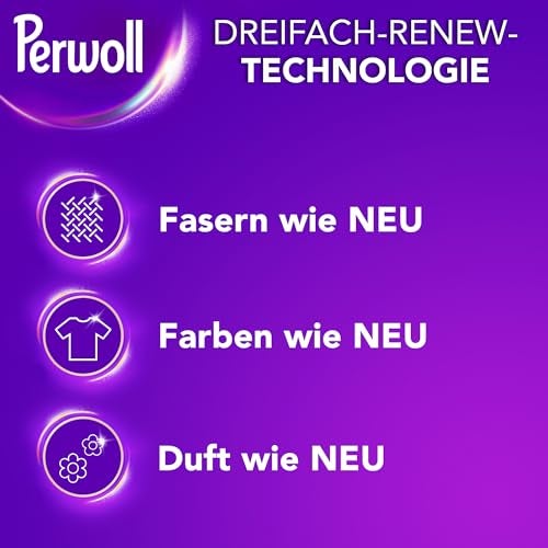 Perwoll Caps Black Detergent 19 Washes Allin1 Detergent Caps Gently Clean and Renew Colors Fibers For All Dark Textiles With TripleRenew Technology - Image 3