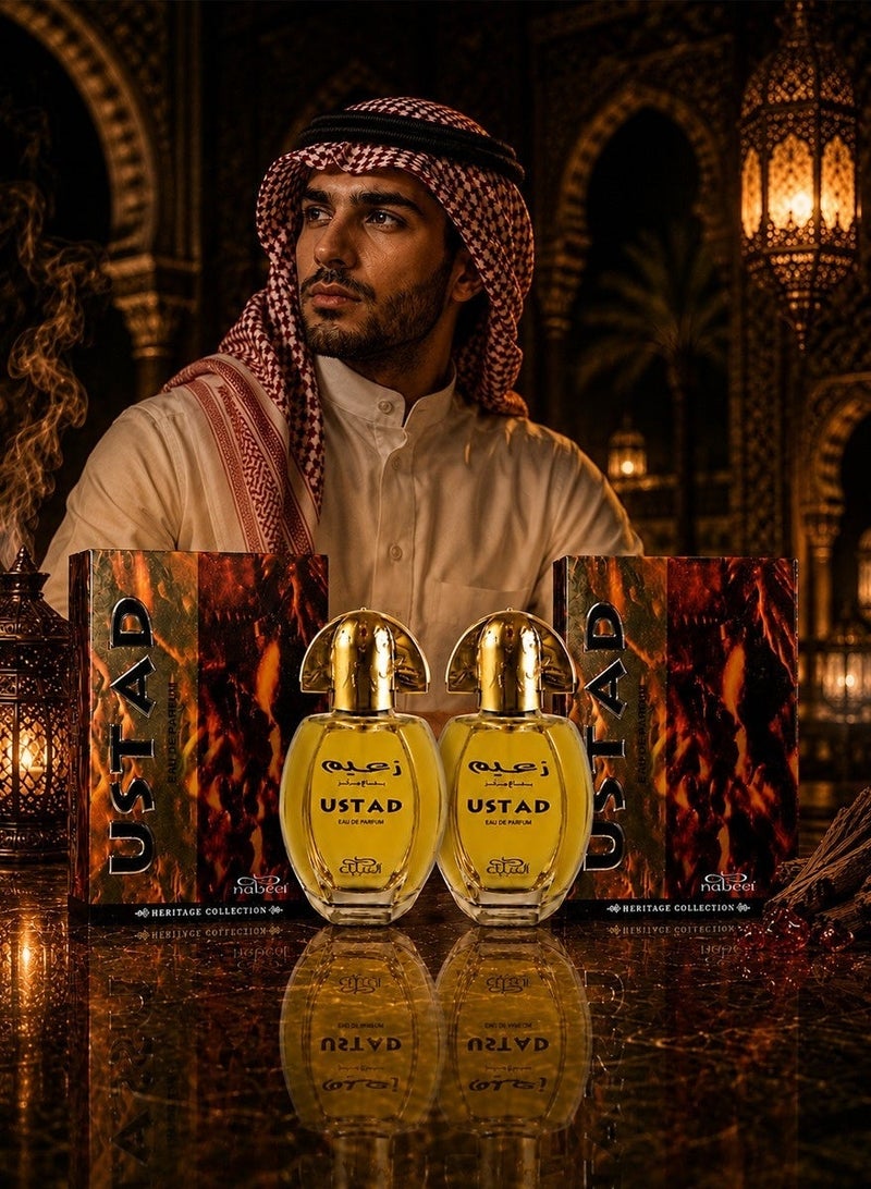 Nabeel 2 Pcs Ustad Eau De Parfum 100 ML - Image 1