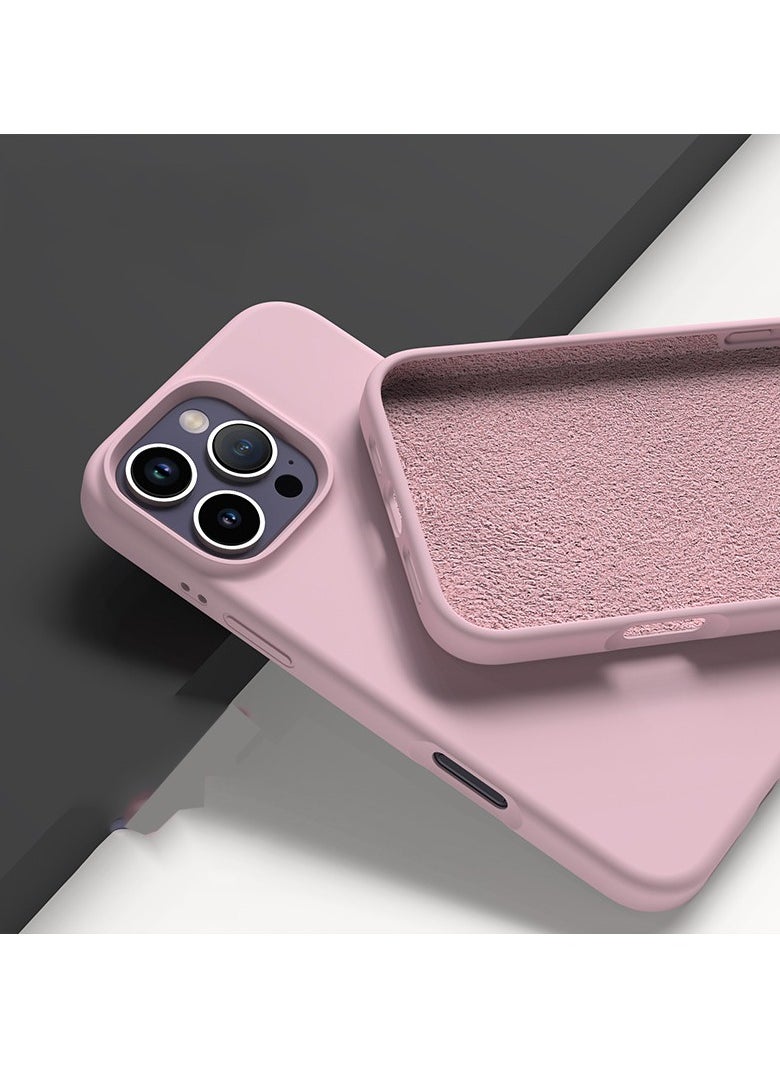 Generic - Compatible With Iphone 15 Pro Max Anti Drop Phone Case, The Soft Silicone Design Is Soft And Non Deformable (Pink) - Image 1