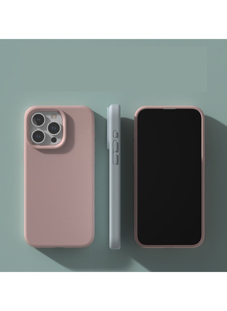 Generic - Compatible With Iphone 15 Pro Max Anti Drop Phone Case, The Soft Silicone Design Is Soft And Non Deformable (Pink) - Image 1