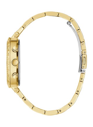 Guess Womens Gold Tone Case Gold Tone Stainless Steel Watch GW0403L2 - view 2