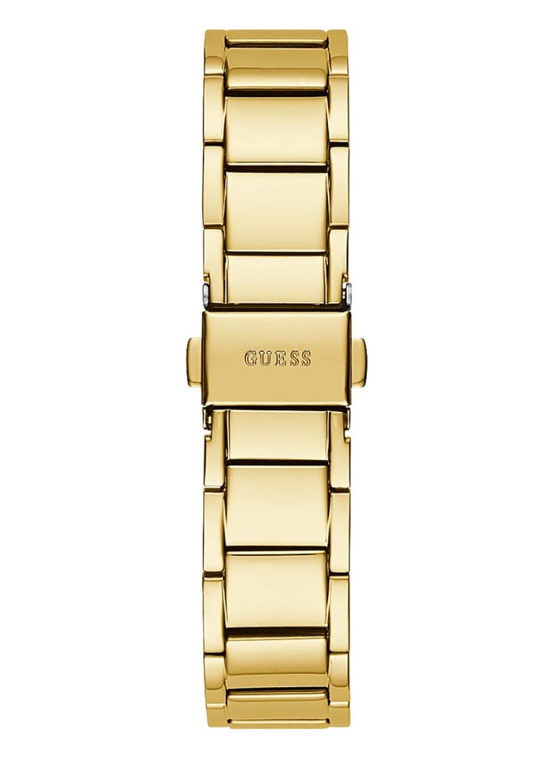 Guess Womens Gold Tone Case Gold Tone Stainless Steel Watch GW0403L2 - Image 3