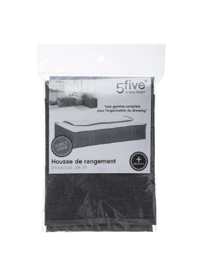 Five Simply Smart High-Quality Large Under Bed Garment Bag Grey 45 x 20 x 100 cm 138892C - Image 2