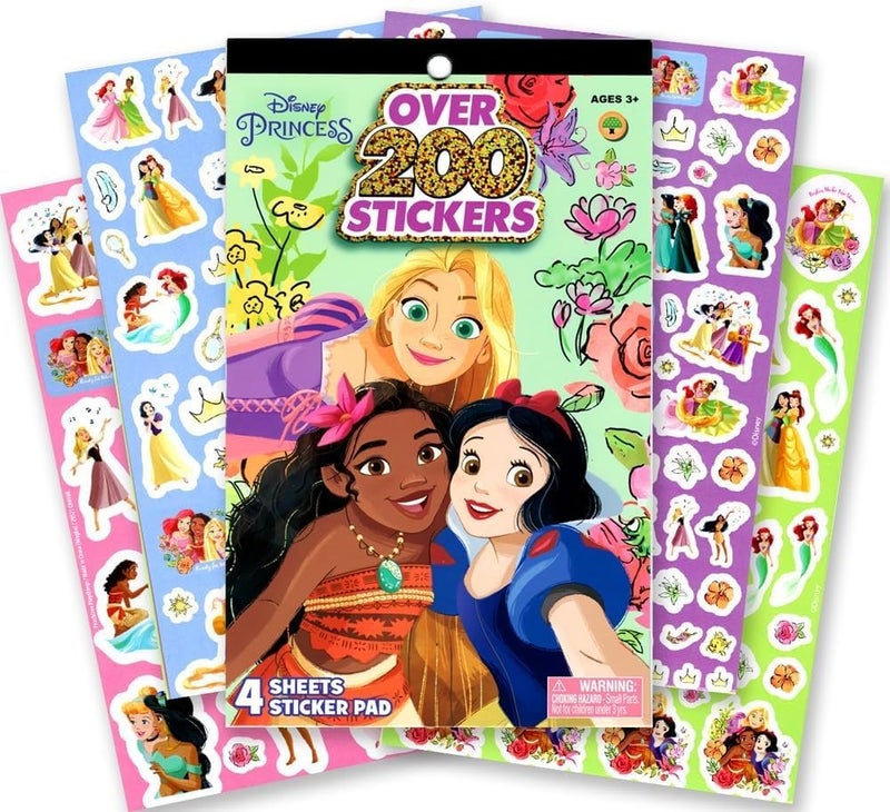 Disney Princess Coloring Book Activity Set for Kids Featuring Princess, Encanto, Moana and Frozen - Image 5