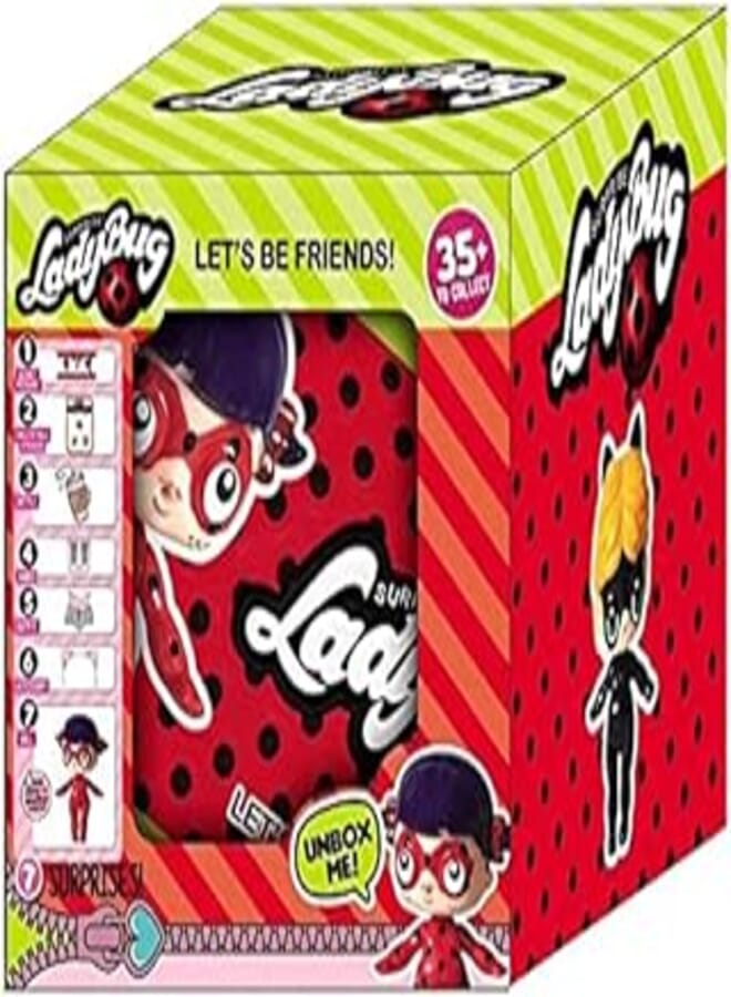 Ladybug Miraculous Surprise Doll, Let's Be Friends Series