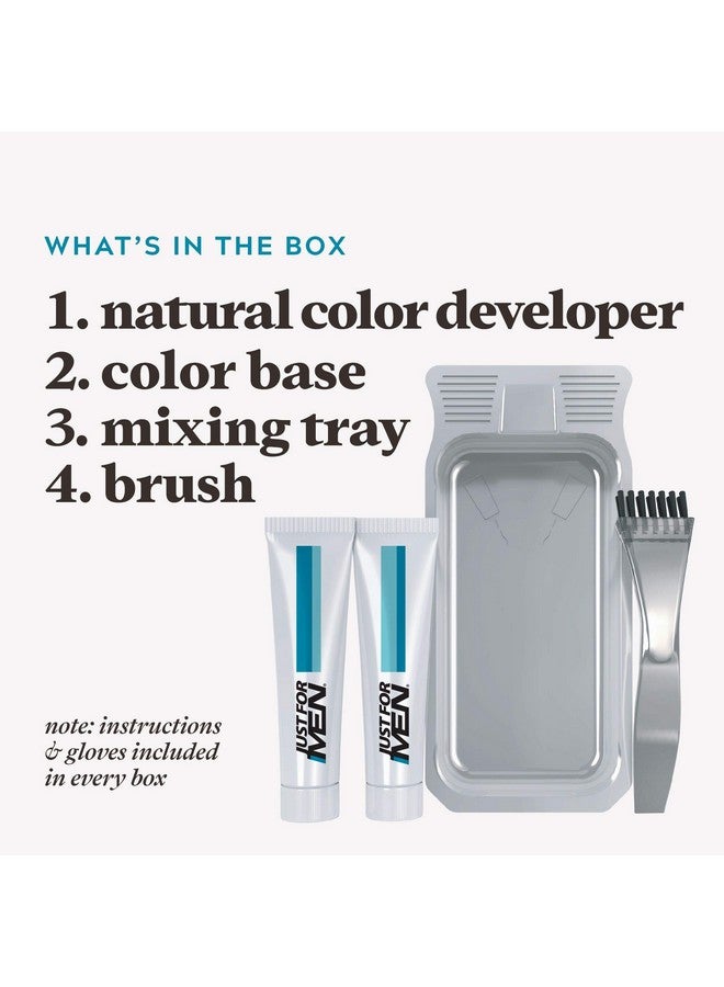 Just For Men Brush-In Color Gel Mustache & Beard Medium Brown M-35 - Image 5