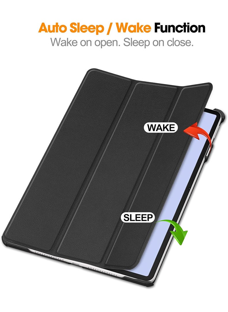 Protective Flip Case For Huawei MatePad 11.5 S (2024) With Trifold Stand Auto Wake Sleep Shockproof Cover Messi Goat