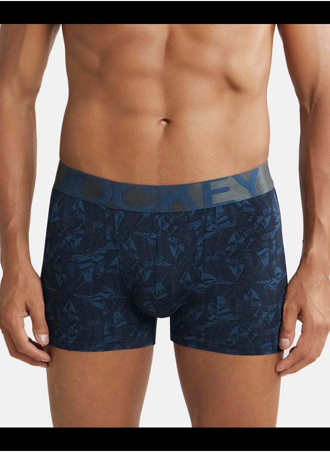 JOCKEY Jockey IC30 Men's Tactel Microfiber Elastane Stretch Printed Trunk with Moisture Move Treatment  - Image 1
