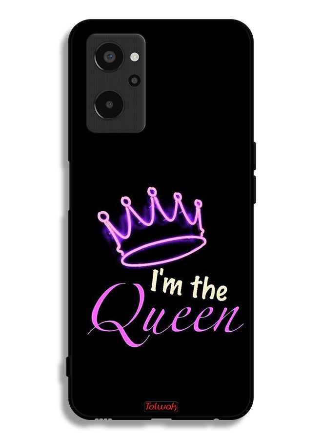 Tolwak Realme 9i 4G Protective Case Cover I Am The Queen - Image 2