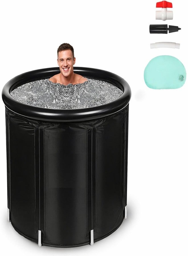 Suicune Cold Plunge Tub - Portable Ice Bath Tub for Athletes & Adults - Inflatable Bathtub for Cold Water Therapy, Sports Recovery & Wellness - Outdoor & Indoor Use - Image 1