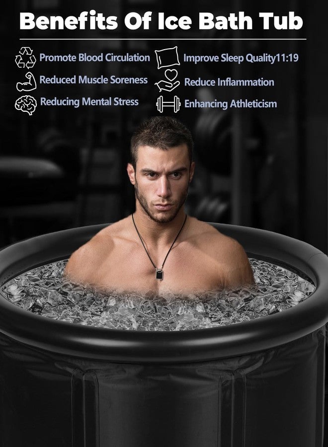 Suicune Cold Plunge Tub - Portable Ice Bath Tub for Athletes & Adults - Inflatable Bathtub for Cold Water Therapy, Sports Recovery & Wellness - Outdoor & Indoor Use - Image 4