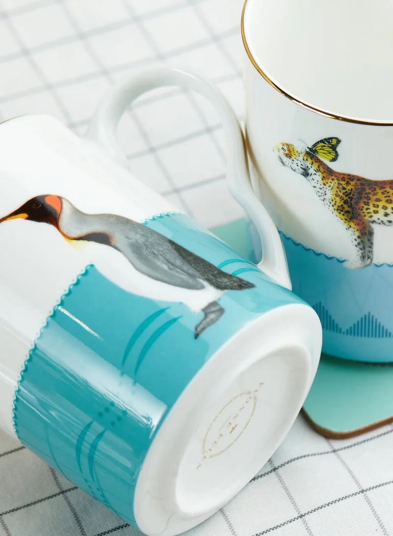 YVONNE ELLEN 2 Pack Printed Mugs