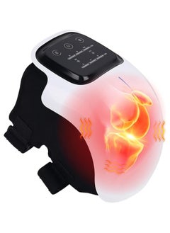 XIPH Portable Knee Massager with Heat and Vibration Smart Hot Compress Knee Relaxing Massager LED Screen Kneecap Treasure Laser Infrared Elbow Shoulder Massager Relive Joint Pain Stiffness  - Image 1