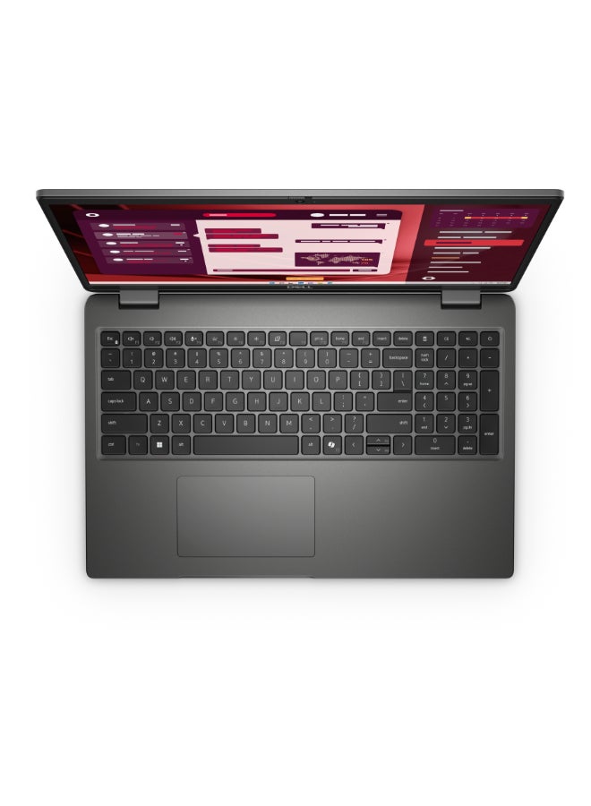 DELL Latitude 3550 Laptop With 15.6-Inch Display, Intel Core i7-1355U Processor/16GB RAM/512GB SSD/Intel Iris XE Graphics/DOS(Without Windows) English/Arabic Black - Image 3