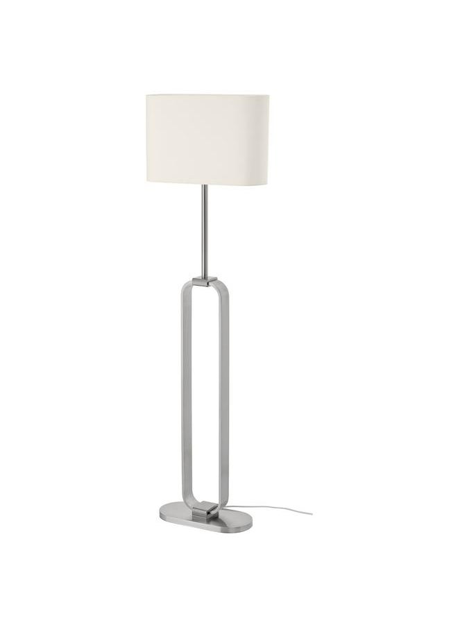 Green Tiger Floor lamp, nickel-plated/white, 150 cm  - Image 1