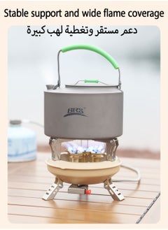 BRS Camp Stoves,5-Burner Portable Gas Stove with Extended Gas Hose & Carrying Bag – Ideal for Camping, Travel, and Outdoor Adventures  - Image 4