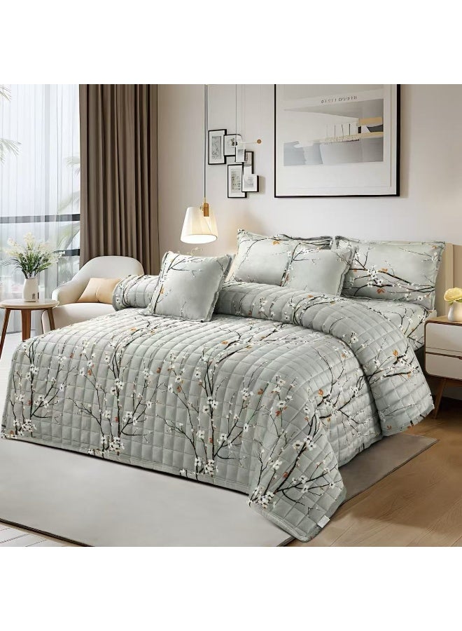 MingLi A compressed, printed, single and a half  Comforter Set consisting of 4 pieces of soft velvet, size 170*220 - Image 1