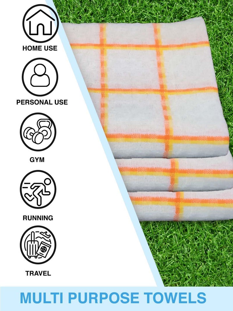 Athom Living Cotton Soft Hand Towel Set Super Absorbent Quick Dry 40x60 cm Pack of 24 - Image 4