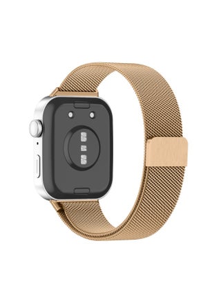 Metal Strap Compatible with Huawei Watch Fit 3/4/4 Pro, Magnetic Mesh Stainless Steel Bands Women Men Loop Replacement Watch Band for Huawei Watch Fit 4/Fit 4 Pro/3 Straps - view 2