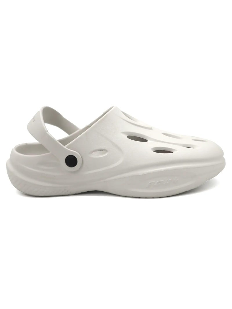Red Tape Men's Stunner Comfortable Clogs || Sandals With Adjustable Back Strap For Men Off White, 6 UK - Image 3