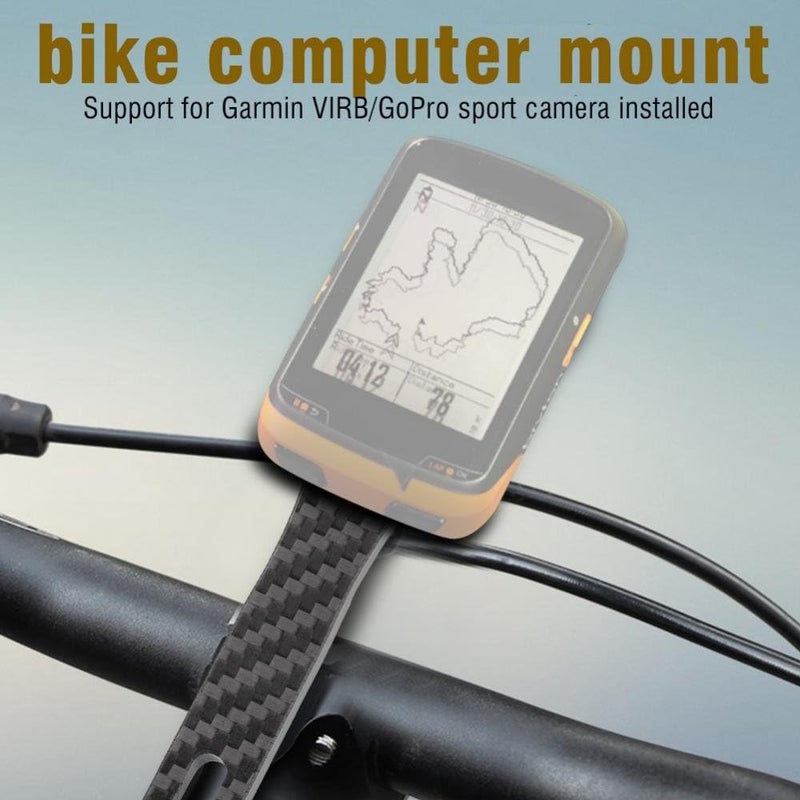 comfrt Bicycle Computer Holder, Road Bike Cycling Computer Integrated Handlebar Stem for Garmin for Bryton Series(for Bryton) - Image 3
