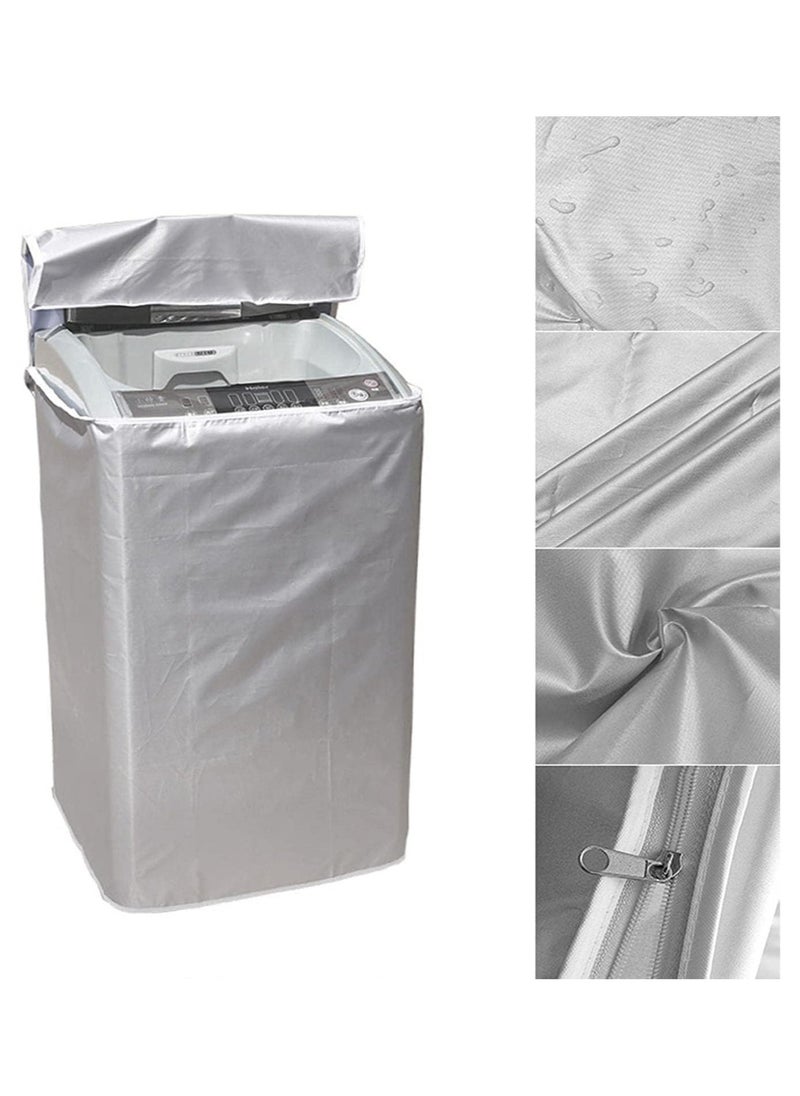 Washer and Dryer Covers,Top Load Washing Machine Cover Laundry Dryer Protect Cover - Dustproof Waterproof Design for Easy Use Fit for Most Front-loading Machine