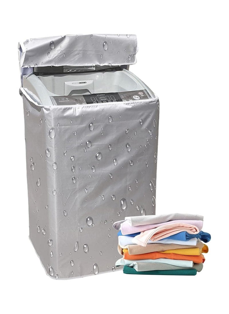 Washer and Dryer Covers,Top Load Washing Machine Cover Laundry Dryer Protect Cover - Dustproof Waterproof Design for Easy Use Fit for Most Front-loading Machine