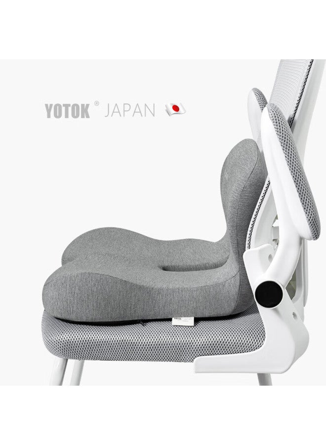 Youtengyouju Yotok (japan) Genuine Integrated Seat Cushion And Lumbar Support, Office Chair For Long Sitting, Prevents Buttock Pain, Back Support - Image 2