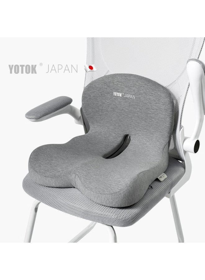 Youtengyouju Yotok (japan) Genuine Integrated Seat Cushion And Lumbar Support, Office Chair For Long Sitting, Prevents Buttock Pain, Back Support - Image 1