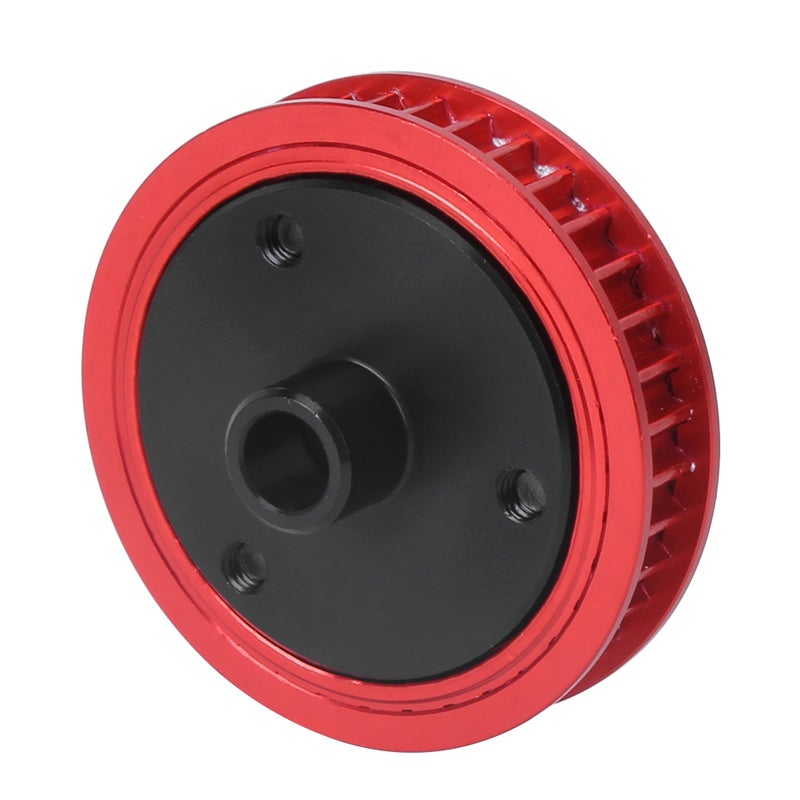 Rubber Belt Gearbox Modified Gear Combination Fit for Axial SCX10 RC Car ModelRed - Image 2