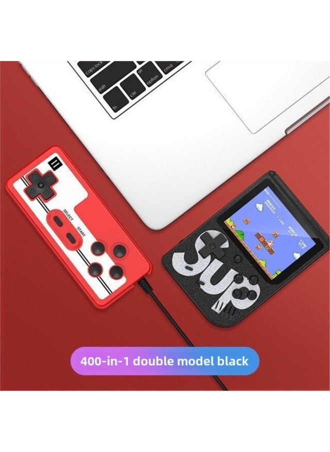 Generic - Dual Charging Retro Game Console With 400 Games And Classic Portable Gaming Device For Two People-Specifications:Red Upgrade HD 400 Game Machine-Color:Package 1 - Image 1