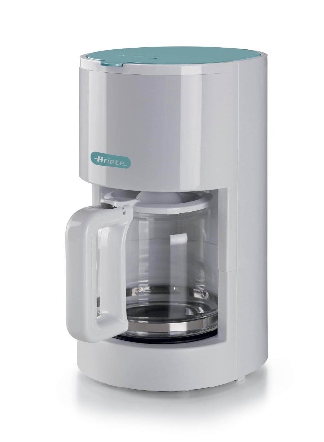 أريتي Drip Coffee Maker, White, Up to 12 Cups 0.6L, 900W - Image 2