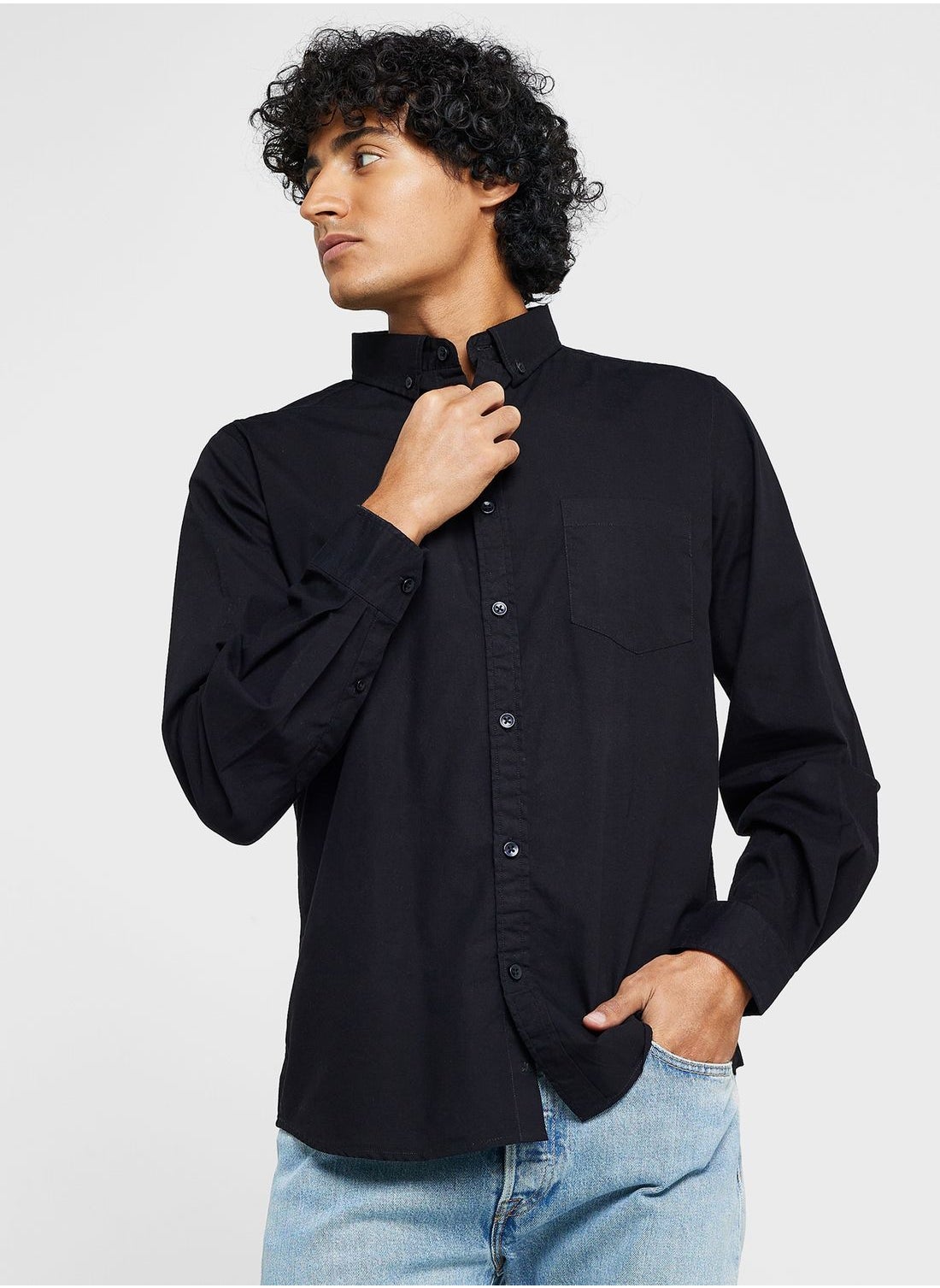 Thomas Scott Thomas Scott Classic Slim Fit Spread Collar