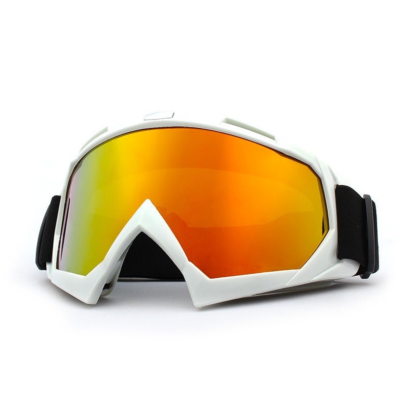 Qi Ta Unisex Sports Cycling Ski Goggles for Outdoor Mountaineering, Motocross Motorcycle Windproof Glasses - Image 1