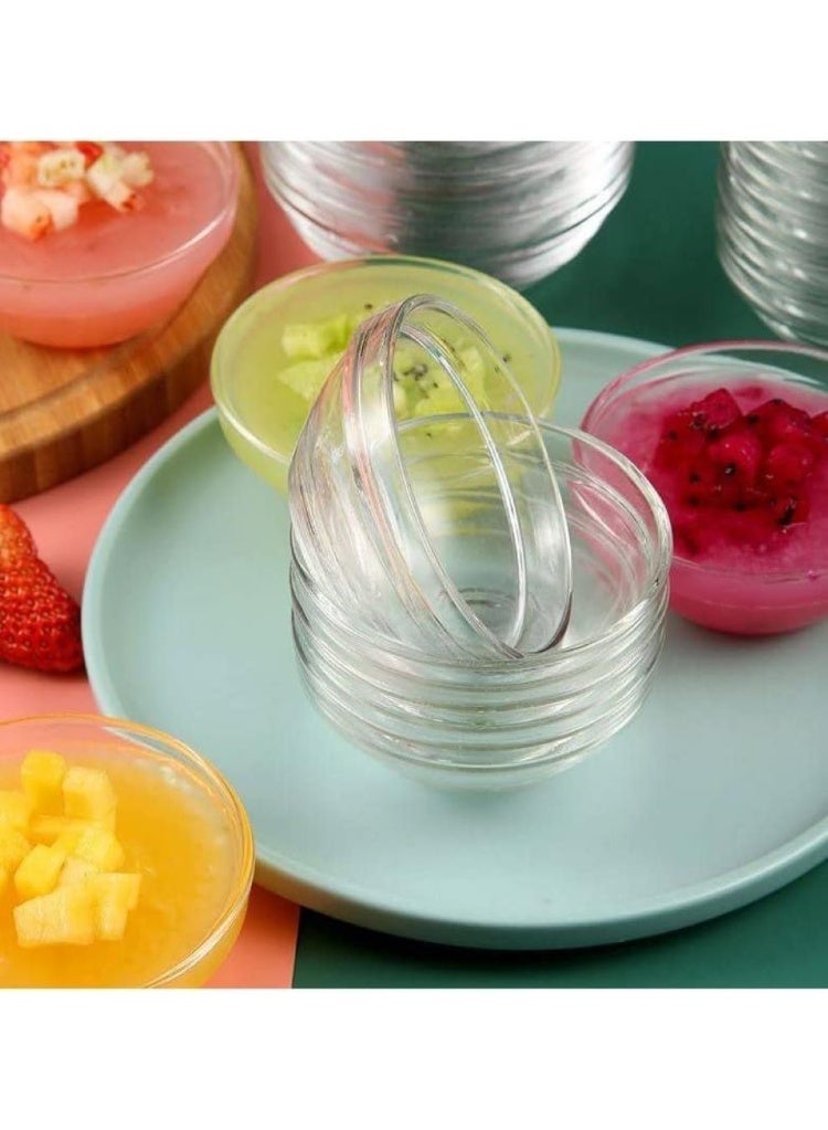 Set of 6 small glass bowls - Image 2