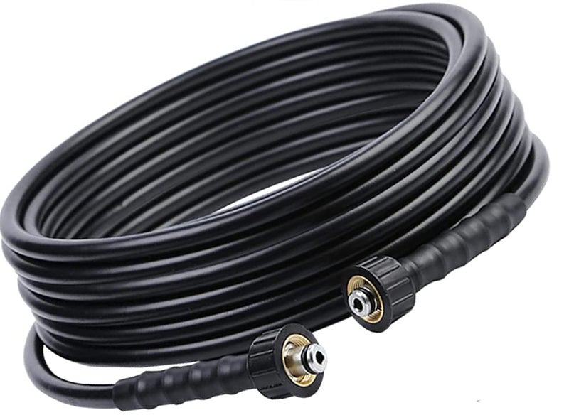 MLD Washer High Pressure Hose Pipe Flexible Long With Quick Connector Pressure Washer Machine Cleaning For car Washing Household Machines Accessories Water Hose Washers Outdoor 10MeterMulticolour - Image 1