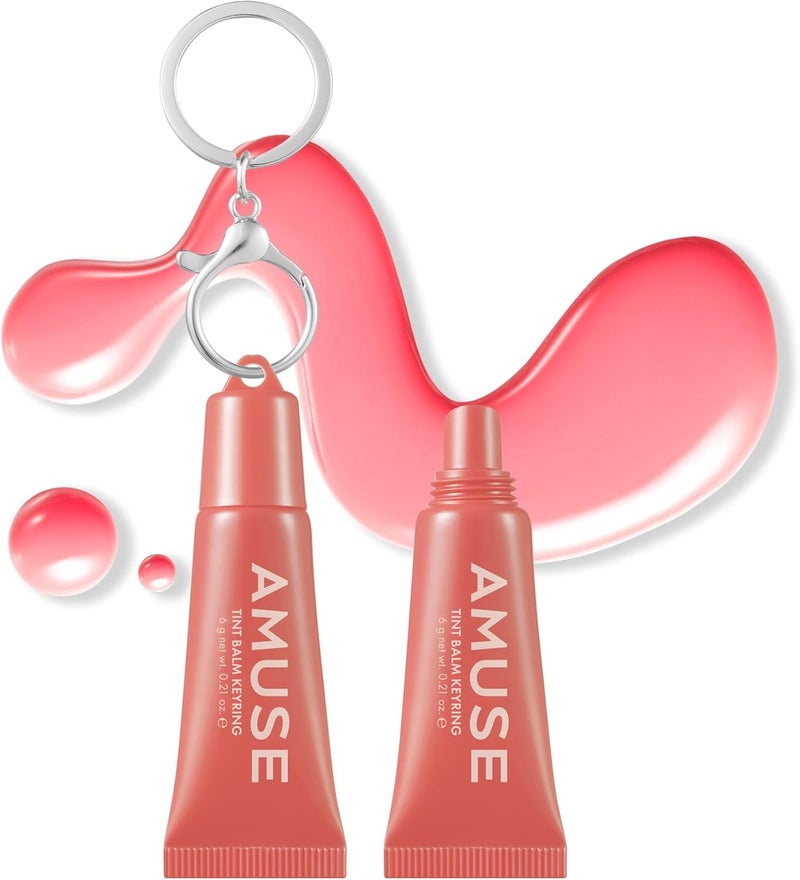 AMUSE Care Tint Lip Balm Keyring - Watermelon - Image 1