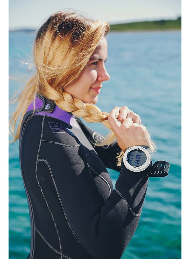 سانتو ساعة Suunto Vyper Novo بدون منفذ USB، لون أبيض - Image 3