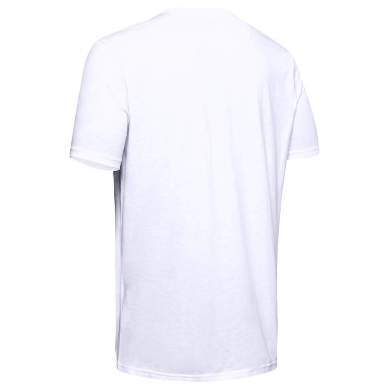 Under Armour Men's UA GL Foundation Short Sleeve T-Shirt XXL White - Image 3