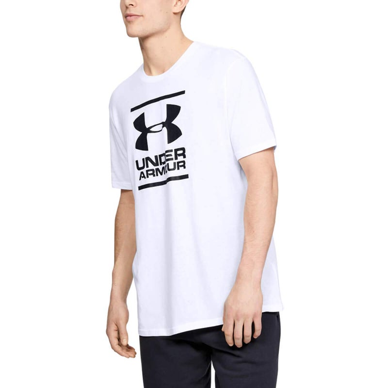 Under Armour Men's UA GL Foundation Short Sleeve T-Shirt XXL White - Image 1